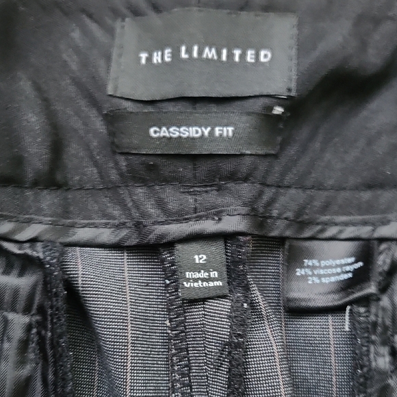 The Limited Gray Pinstripe Women's Pantsuit - Picture 11 of 11